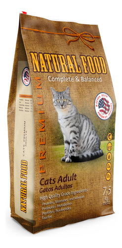 Natural Food Cat Adulto Premium 7,5 Kg