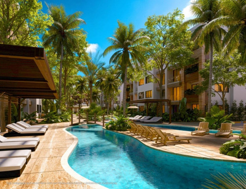 Apartamento En Venta En Puntacana, 1 Habitación, 1 Baño. Desde U$94,500.00