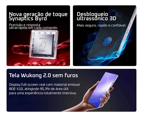 Redmagic 11 Pro 16gb 512gb 5g Amoled 6,85 144hz Subzero | MercadoLivre