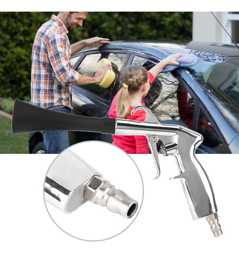 A Pistola De Limpieza De Automóviles Pulso De Aire Interior