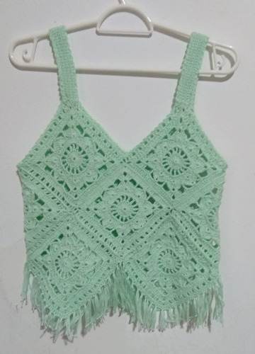 Blusa Hecha A Mano, Crochet.