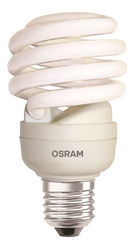 Foco Espiral Fluorescente Osram 23w-e26-6500k-127v-t2 Color De La Luz Blanco Frío