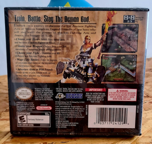 Dungeon Explorer Warriors Of Ancient Arts Ds Nuevo/sellado (Usado)
