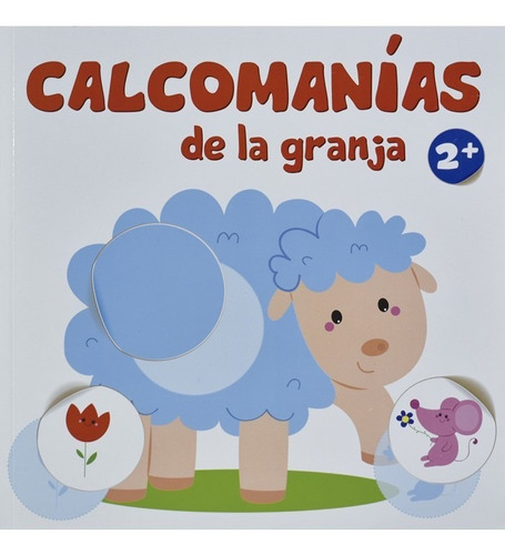 Libro Calcomanias De La Granja Oveja