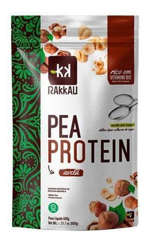 Pea Protein Avelã Vegana Rakkau 600g