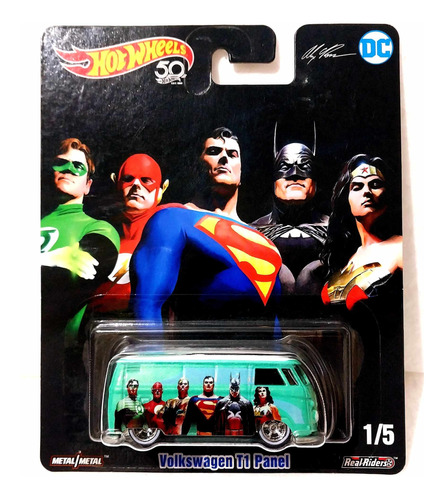 Hot Wheels Volkswagen T1 Panel Boulevard Justice League Dc