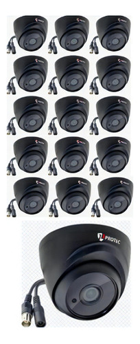 Kit Câmeras Domes 8020 - 16 Unidades - 2mp 1080p