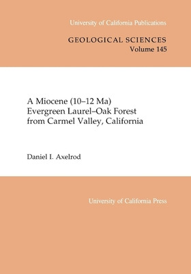 Libro A Miocene (10-12 Ma) Evergreen Laurel-oak Forest Fr...