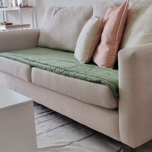 Pillow Manta Protector Cubre Asiento Sillon Tusor 3 Cuerpos