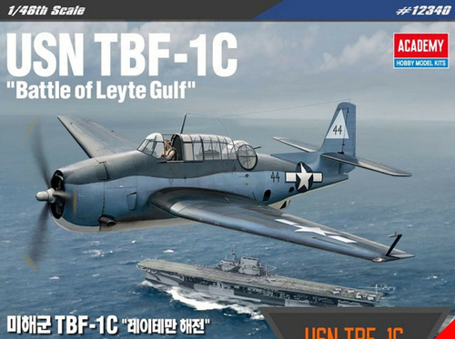 Academy 12340 1:48 Usn Tbf 1c Battle Of Leyte Gulf