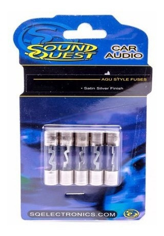 Pack 5 Fusibles Agu Dorado 80 Amp Sound Quest. Agu80s