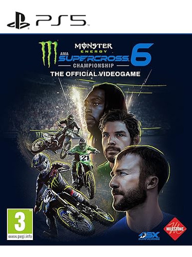 Monster Energy Supercross 6 Ps5 Físico