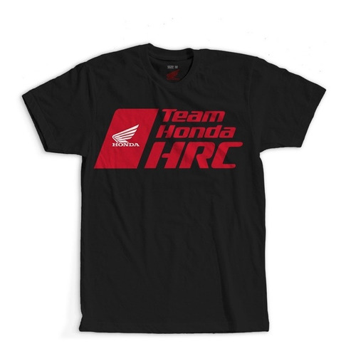 Remera Honda Racing Team Red - Algodón 100%