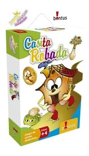 Casita Robada Bontus Juego Didactico De Mesa Carta Clásico