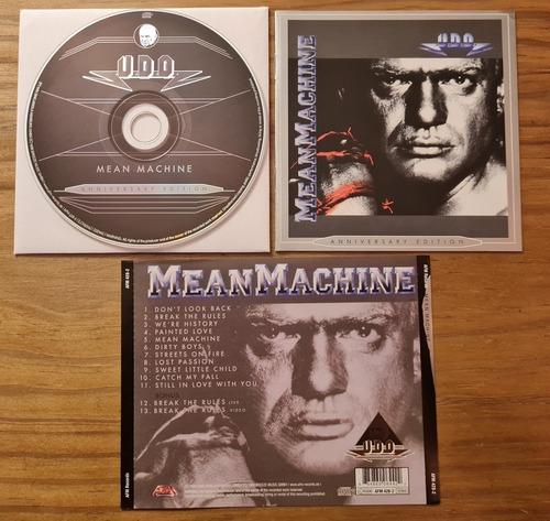 Udo - Mean Machine ( Accept, Con Bonus Track)