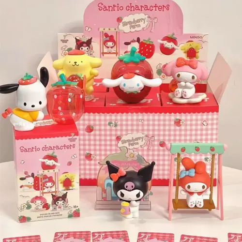 Miniatura Fofa Personagens Sanrio My Melody Kuromi Miniso