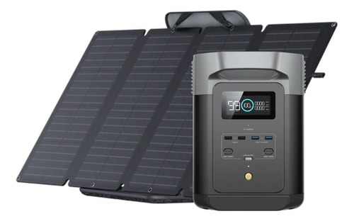 Generador Ecoflow Delta 2 + Panel Solar 160w