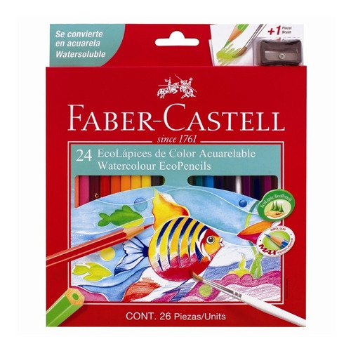 Lapices Faber Castell Acuarelables X 24