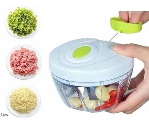 Trituradora Procesadora Manual Mini Chopper Carne -vegetales