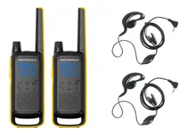 Comprar Kit Radio Comunicador Motorola Talkabout T470br Nacional Homologado Walkie Talkie Uhf Com 2 Rádios E 2 Headsets Fone Com Microfone P1 Ptt