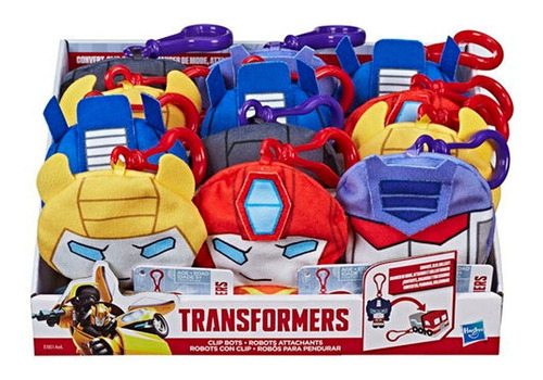 Peluche Transformers Colgante Con Clip Assortment Hasbro