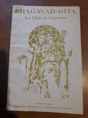 Libro Bhagavad Gita La Ciencia Suprema Q