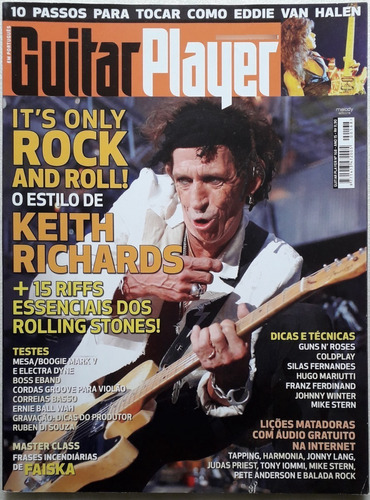 Guitar Player Nº 168 Van Halen - Rolling Stones - Coldplay