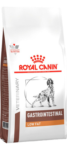 Alimento Royal Canin Veterinary Diet Canine Gastrointestinal Low Fat para cão adulto de raza todos os tamanhos sabor mix de 1.5 kg