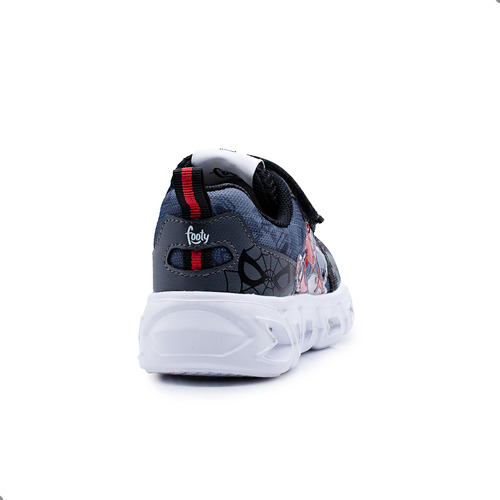 Zapatillas Footy Kids Luces Al Pisar Sp684 Spyderman Tabu