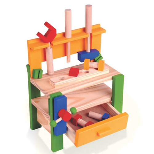 Kit De Ferramentas Brinquedo Educativo Bancada Infantil