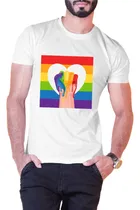 Comprar Playera Lgbt Orgullo Gay Bandera Arcoiris Pintura Pride Day