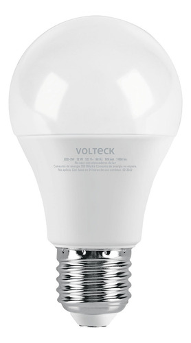 Foco Led T. Bulbo 12 W Luz De Dia Voltech 46860