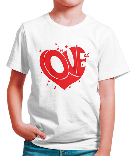 Polo Niño Love Heart (d0523 Boleto.store)