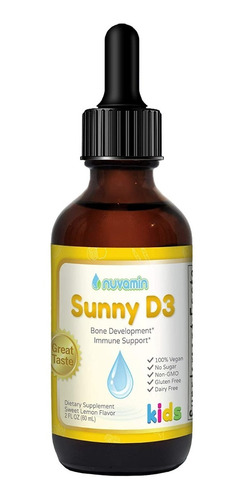 Vitamina D3 Niños De 1200 Iu - mL a $2865