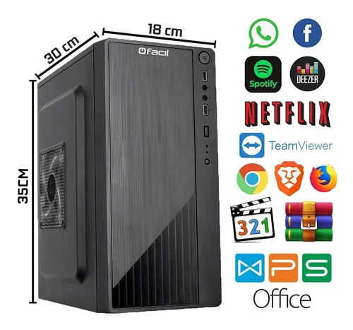 PC Gamer Intel i3 10100F 16GB RAM HD 1TB | Shopinfo - shopinfo