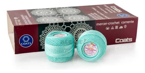 Imagen 7 de 9 de Hilo Algodon Crochet Coats - Tit 60 X 10 Ovillos De 300 Mtrs