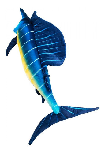 Pez espada de peluche realista 100 cm