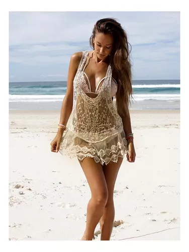 10 vestidos de malla para lucir elegante aun en los días de playa