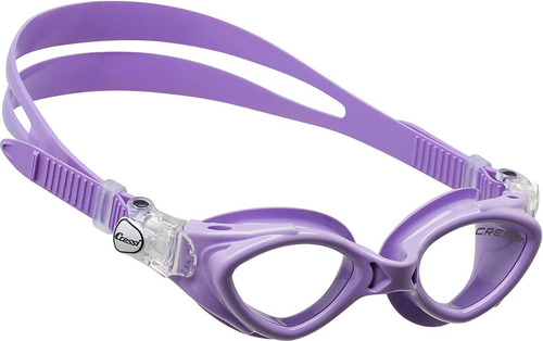 Goggle Natacion Cressi Modelo King Crab Lila Para Niños Color Violeta