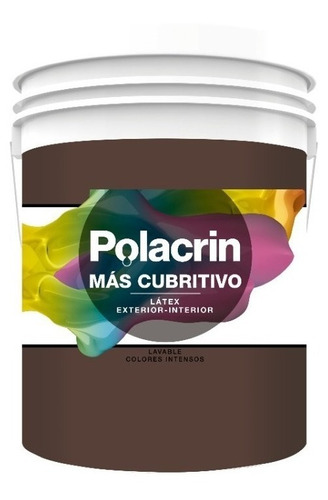 Polacrin Color Interior Exterior 10lts Colores Premium