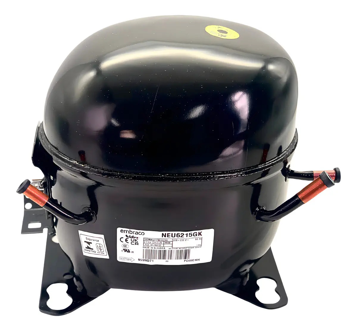 Motor Compresor Embraco Aspera Neu6215gk 1/2+hp R404 R22