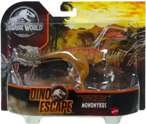 Jurassic World Mattel  Dinosaurio Mononykus Pack Salvaje