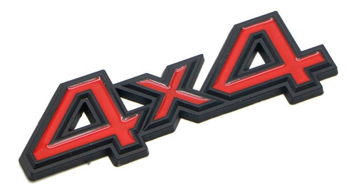 Emblema 4x4 Metalico Adhesivo En 3d