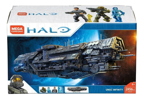 Set De Construcción Mega Construx Halo Unsc Infinity