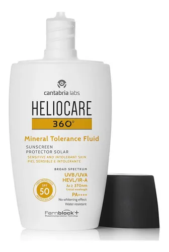 Heliocare 360 Pantalla Mineral Tolerance Fluid Spf 50 X 50 M