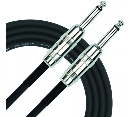 Cable 6m De Plug 6.3mm Macho A Plug 6.3mm Macho Angulado Kir