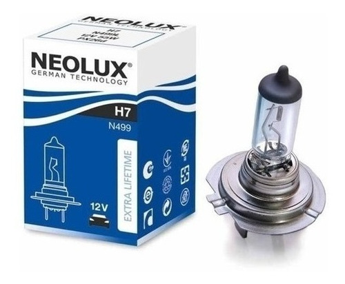 Imagen 1 de 3 de Lampara Neolux H7 N499 12v 55w