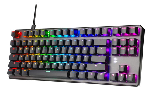 Tecware Mecánico Tecware Phantom+ 87 Teclas, Led Rgb, Wraith