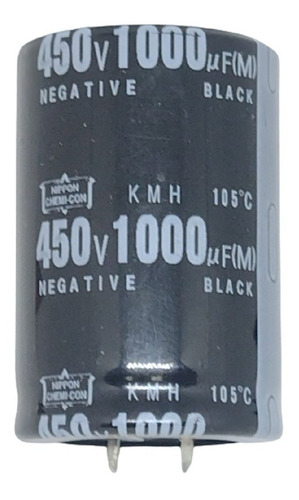 Capacitor Elect. Nippon Chemi-con 1000uf 450v 105°c Pack X 3