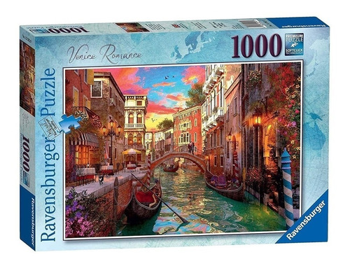Puzzle 1000 Piezas Romance En Venecia- Ravensburger 152629